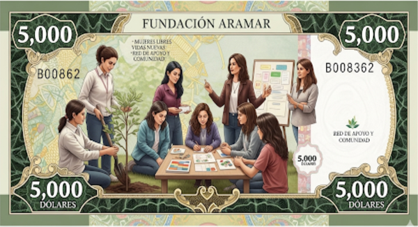 DONACION DE 5000 DOLARES